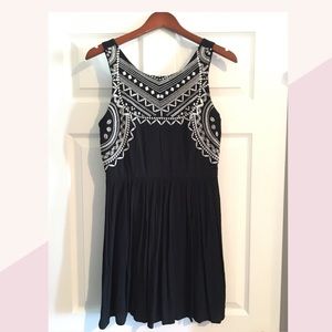 Target black skater dress